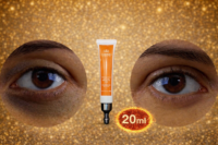 Crème Contour des Yeux Éclaircissante – Acide Hyaluronique & Vitamine C ✨